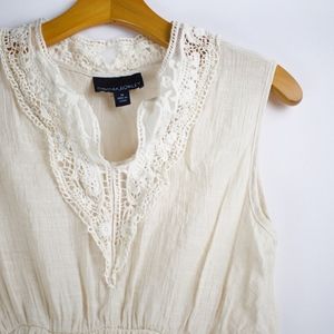 Cynthia Rowley | Lace Sleeveless Blouse